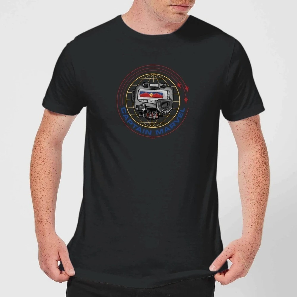 Captain Marvel Pager Retro Marvel Movie Fan Unisex T-Shirt
